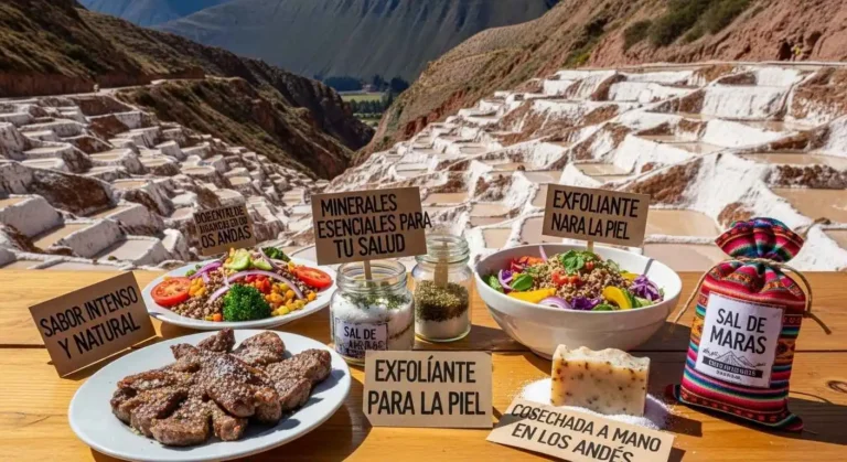 Para qué sirve la Sal de Maras usos y beneficios milenarios